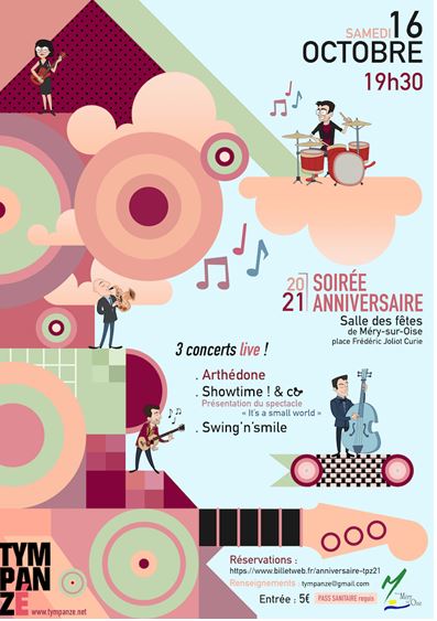 soirée anniversaire Tympanzé - 16 octobre 2021