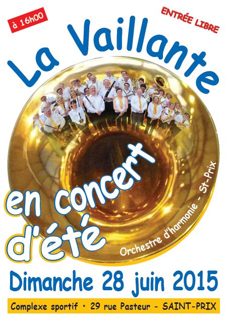 concert de LA VAILLANTE - 2015 - SAINT-PRIX