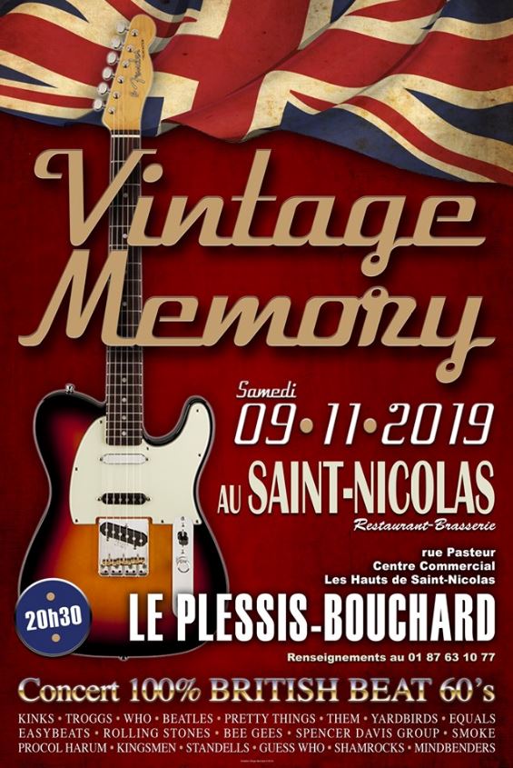 VINTAGE MEMORY au Plessis-Bouchard
