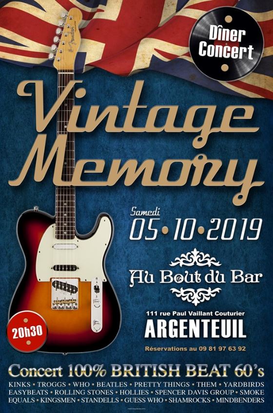 Concert Vintage Memory à Argenteuil