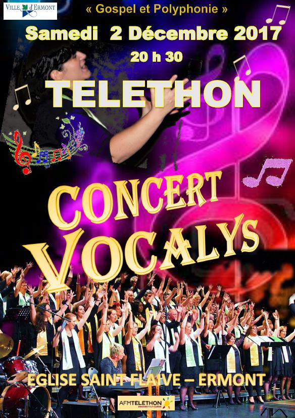 Concert Vocalys - 2017