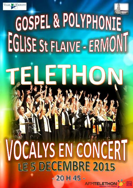 Concert de Vocalys à Ermont