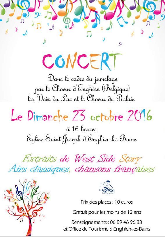 Concert VOIX DU LAC du 23 octobre 2016