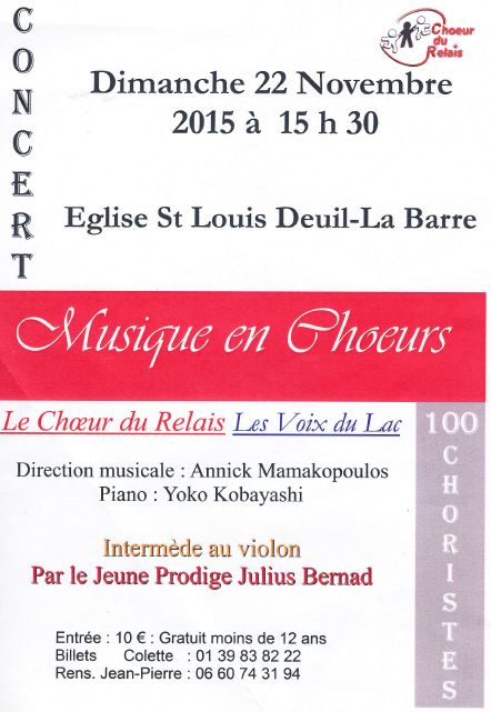 musique en choeurs à Enghien
