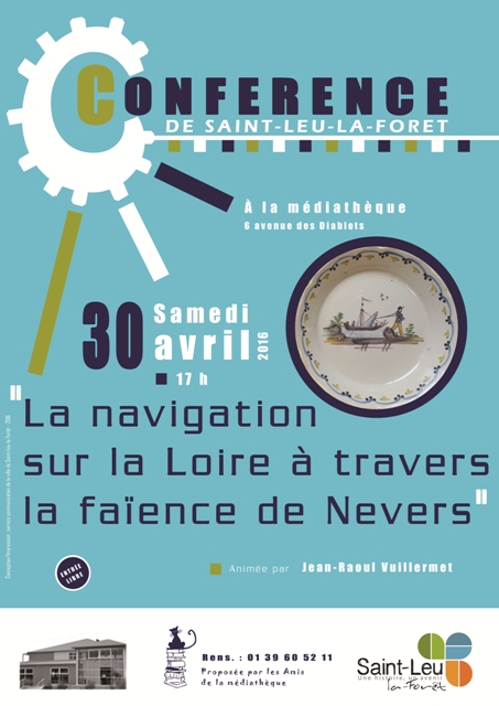 Conférence le 30 avril 2016 à Saint-Leu-la-Forêt