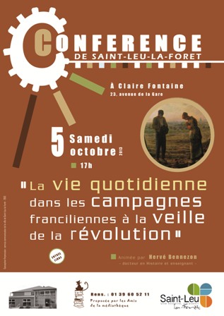 conférence d'HERVE BENNEZON