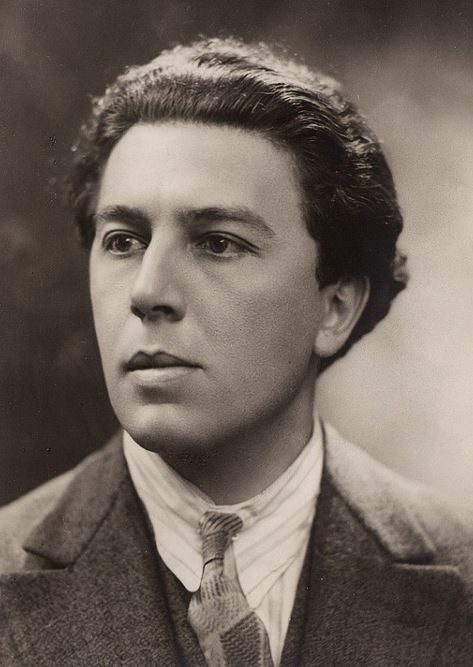 André Breton (photographié par Henri Manuel, 1927.)