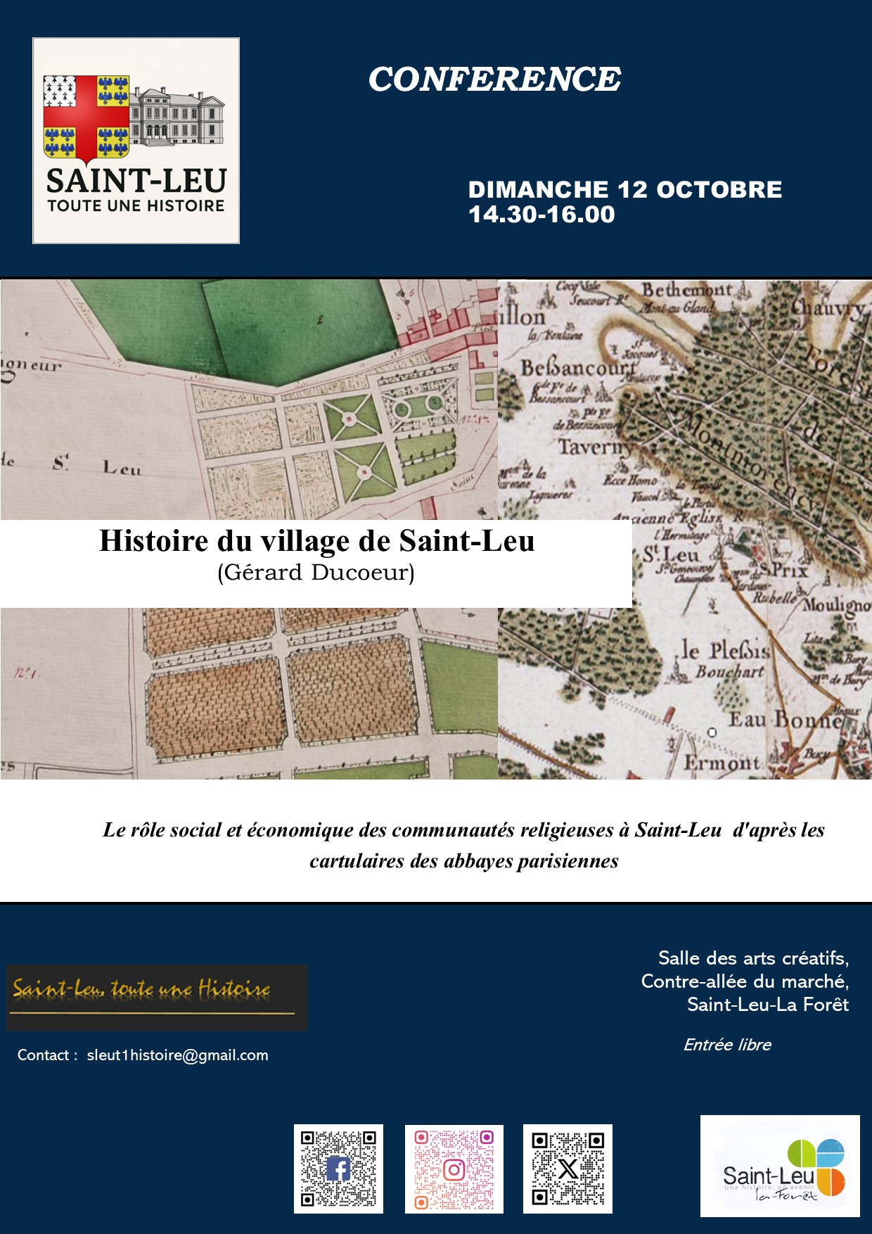 CONFERENCE histoire du village de Saint-Leu