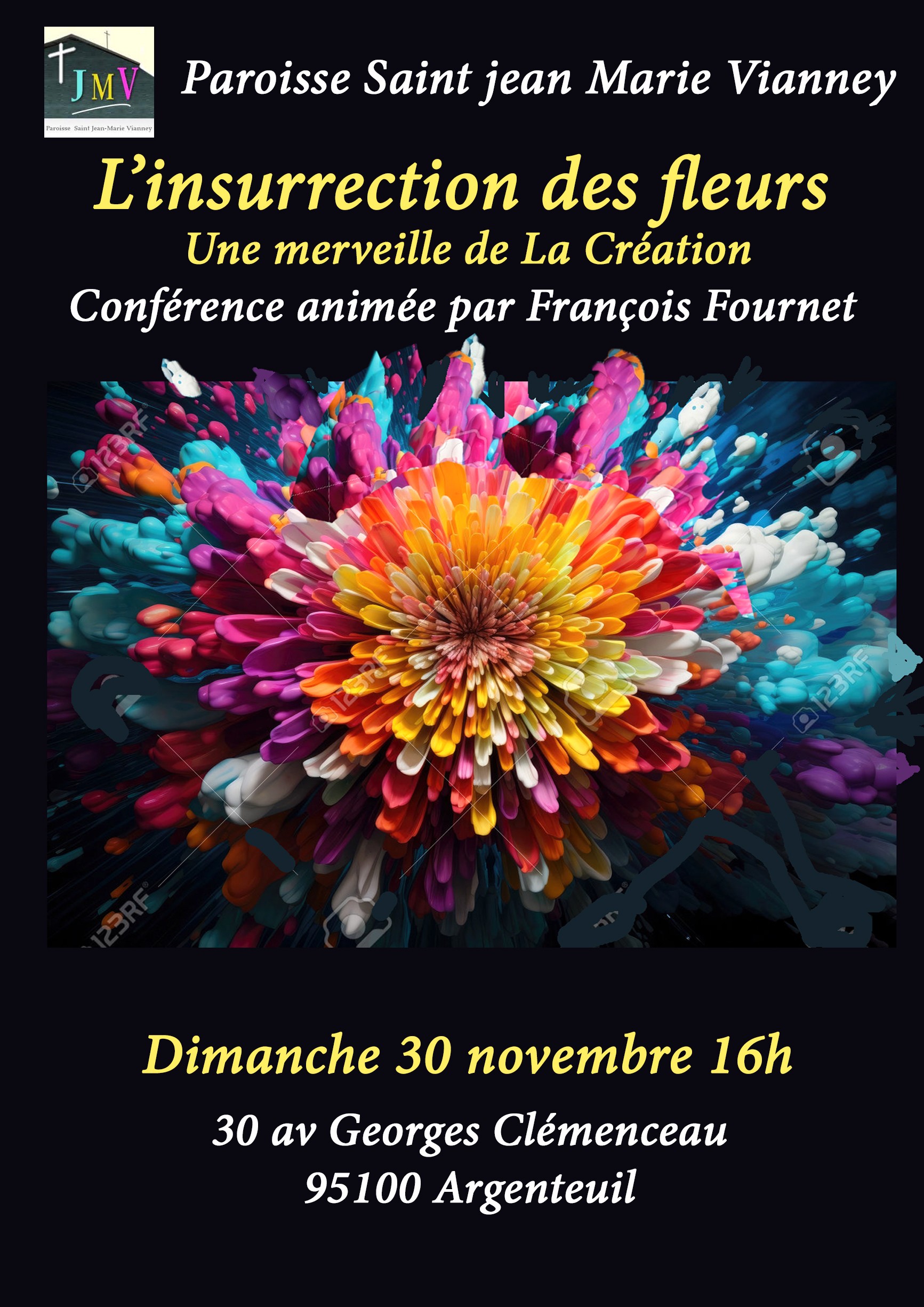 CONFERENCE L'insurrection des fleurs - Argenteuil