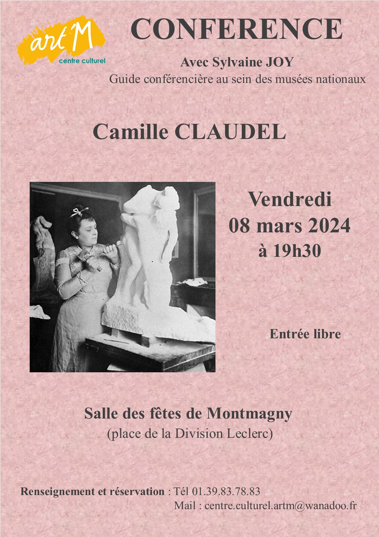 Conférence Camille Claudel - Montmagny