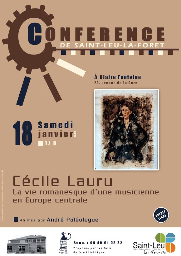 Conférence sur Cécile Lauru