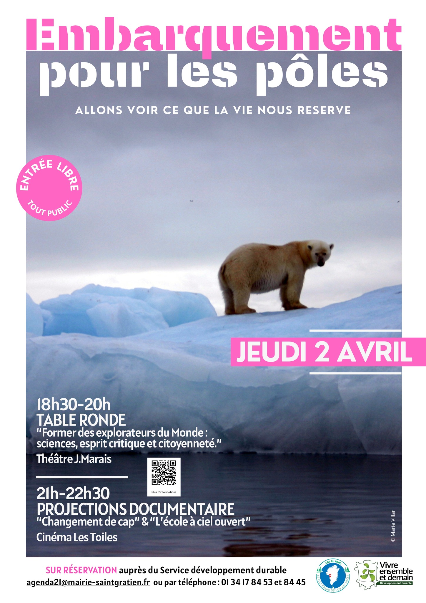 Embarquement pour les p&ocirc;les - Saint-Gratien le 2 avril 2026