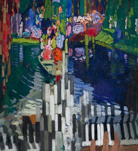 Kupka – Les touches de piano, Le Lac Prague