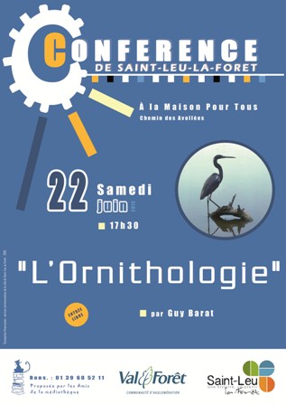 conférence sur l'Ornithologie