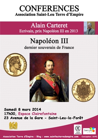 CONFERENCE NAPOLEON III ALAIN CARTERET
