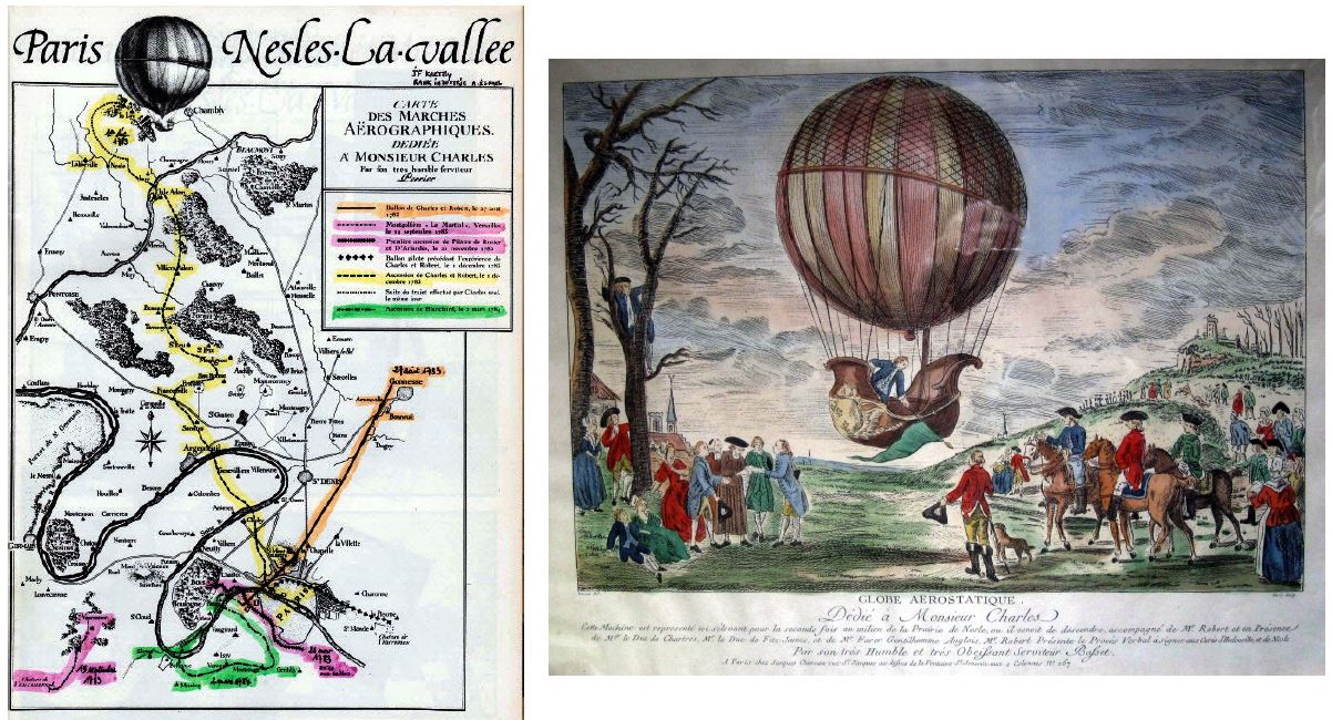 Paris Nesles-la-Vallée - vol en ballon