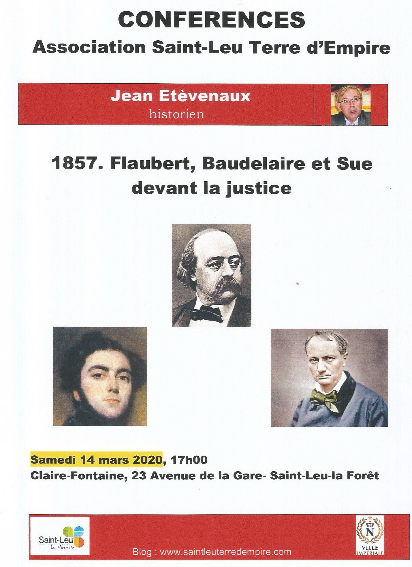 Conférence du 14 mars 2020