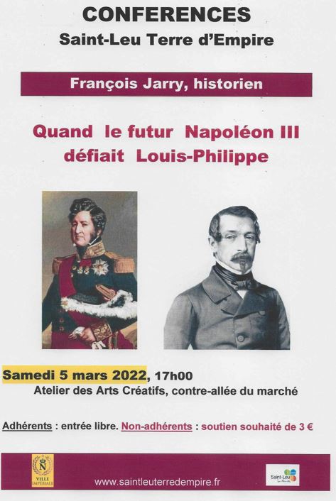 Conférence Saint-Leu Terre d'Empire - 5 mars 2022