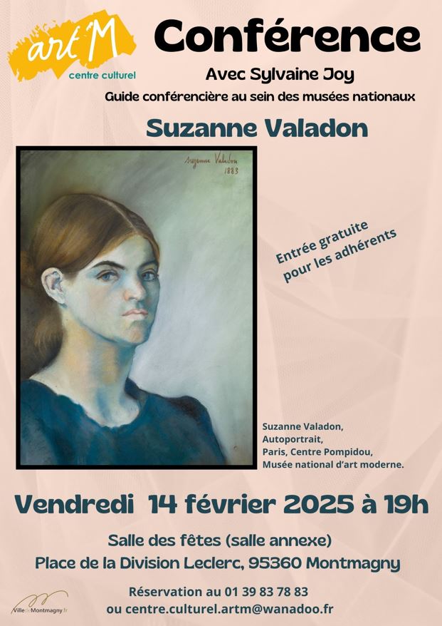 Conférence sur Suzanne Valadon - 14 février 2025