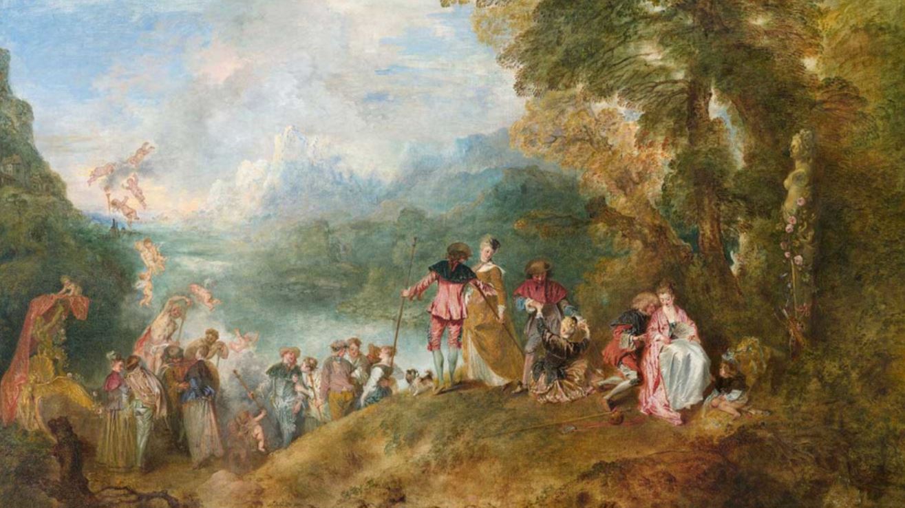 Tableau de Watteau