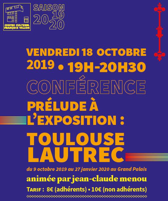 Conférence de Jean-Claude Menou le 18 octobre 2019 