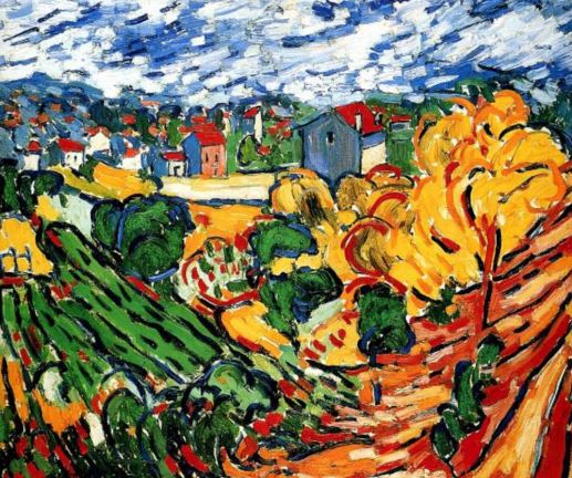 Vlaminck - Paysage près de Chatou