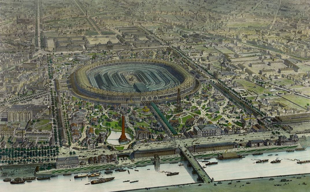 Vue exposition universelle de 1867