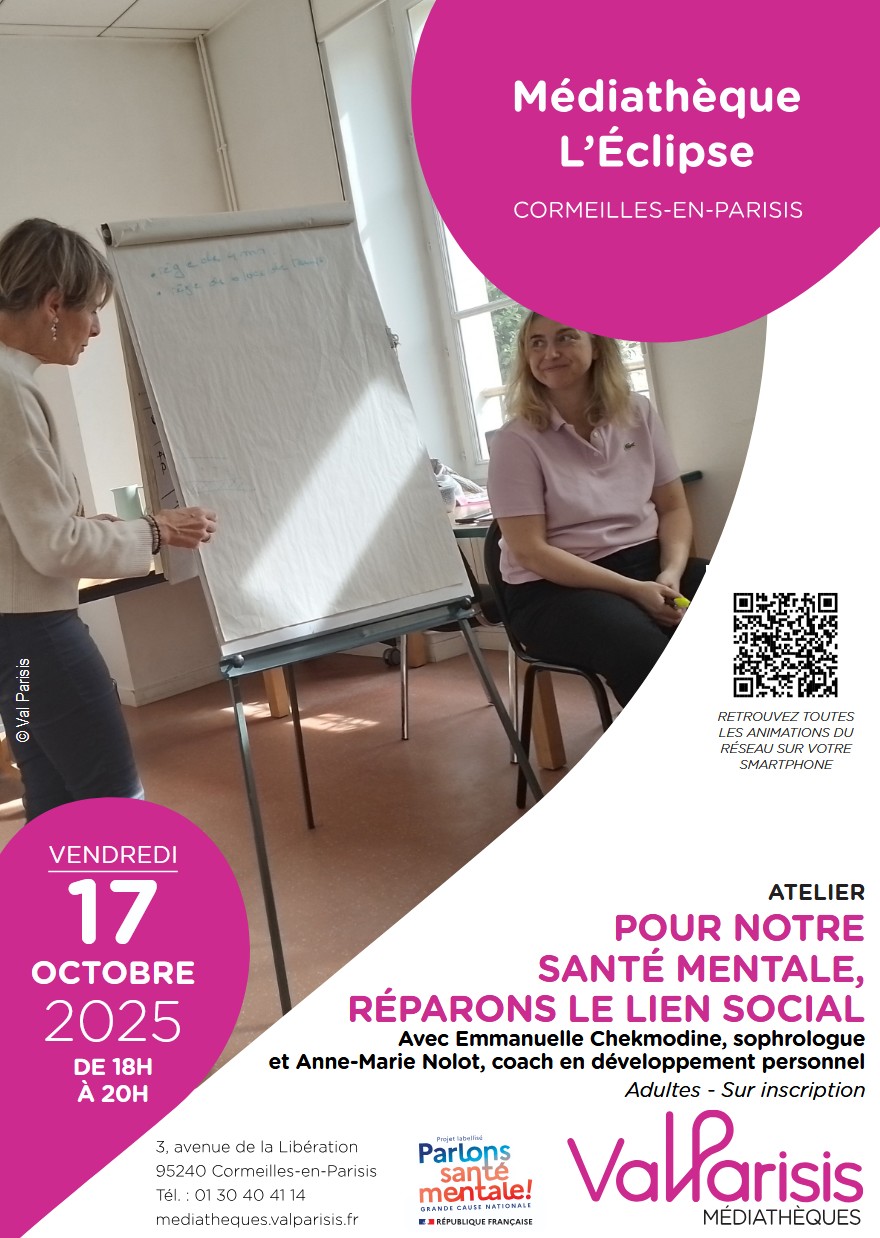 Atelier santé mentale 17 octobre 2025