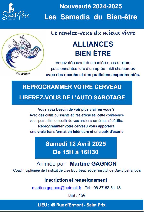 Atelier bien-etre 12 avril 2025