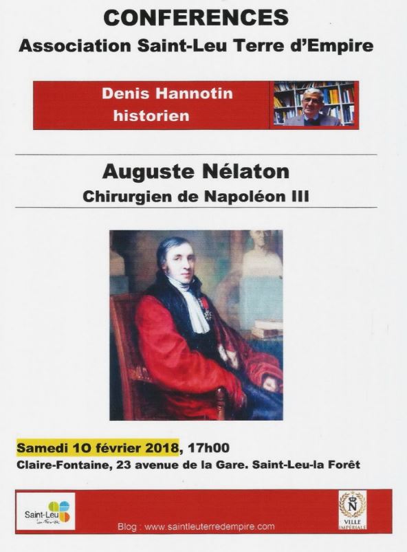 Conférence sur Ausguste Nélaton