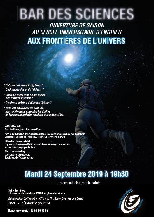 Bae des sciences à Enghien le 24 septembre 2019