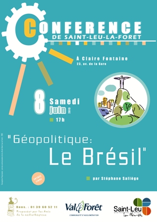 Conférense sur le Brésil à saint-Leu-la-Forêt