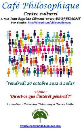 café philo du 26 octobre 2