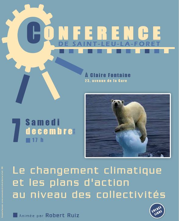 Conférence à Saint-Leu-la-Forêt - 7 décembre 2019