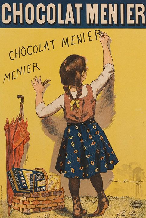 Affiche chocolat Menier