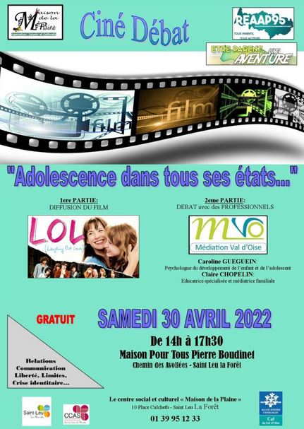 Ciné débat - Adolescence dans tous ses états