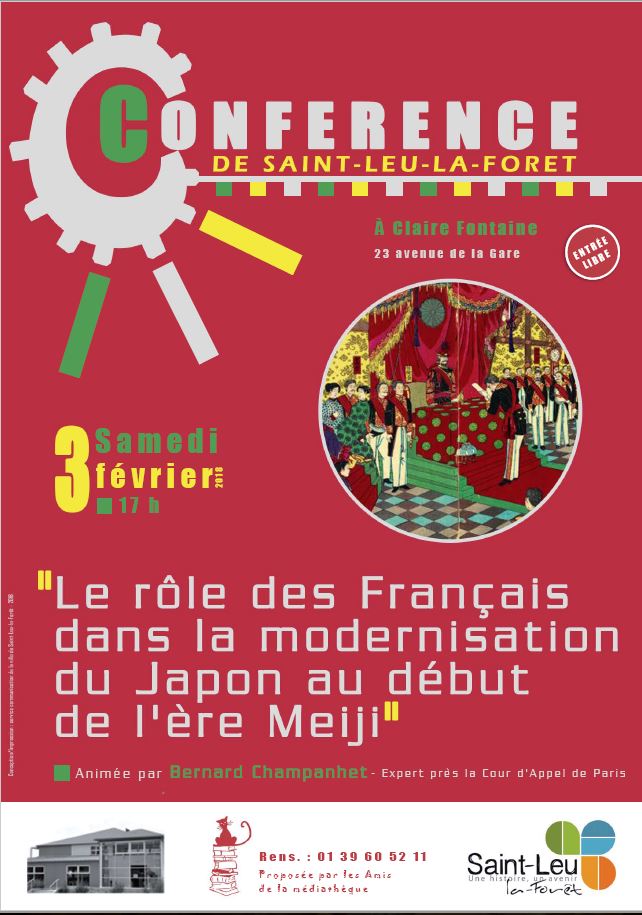 Conférence le 3 février à Saint-Leu-la-Forêt