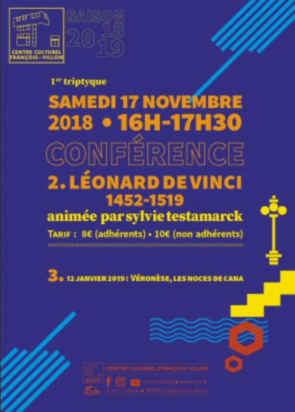 Conférence : Léonard de Vinci