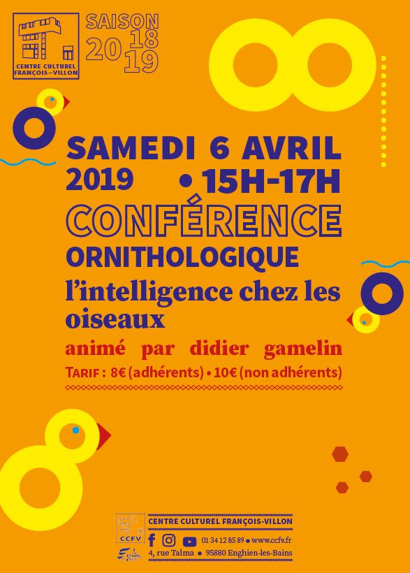 Conférence le 6 avril 2019