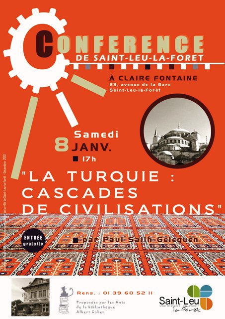 Affiche conférence du 8 janvier