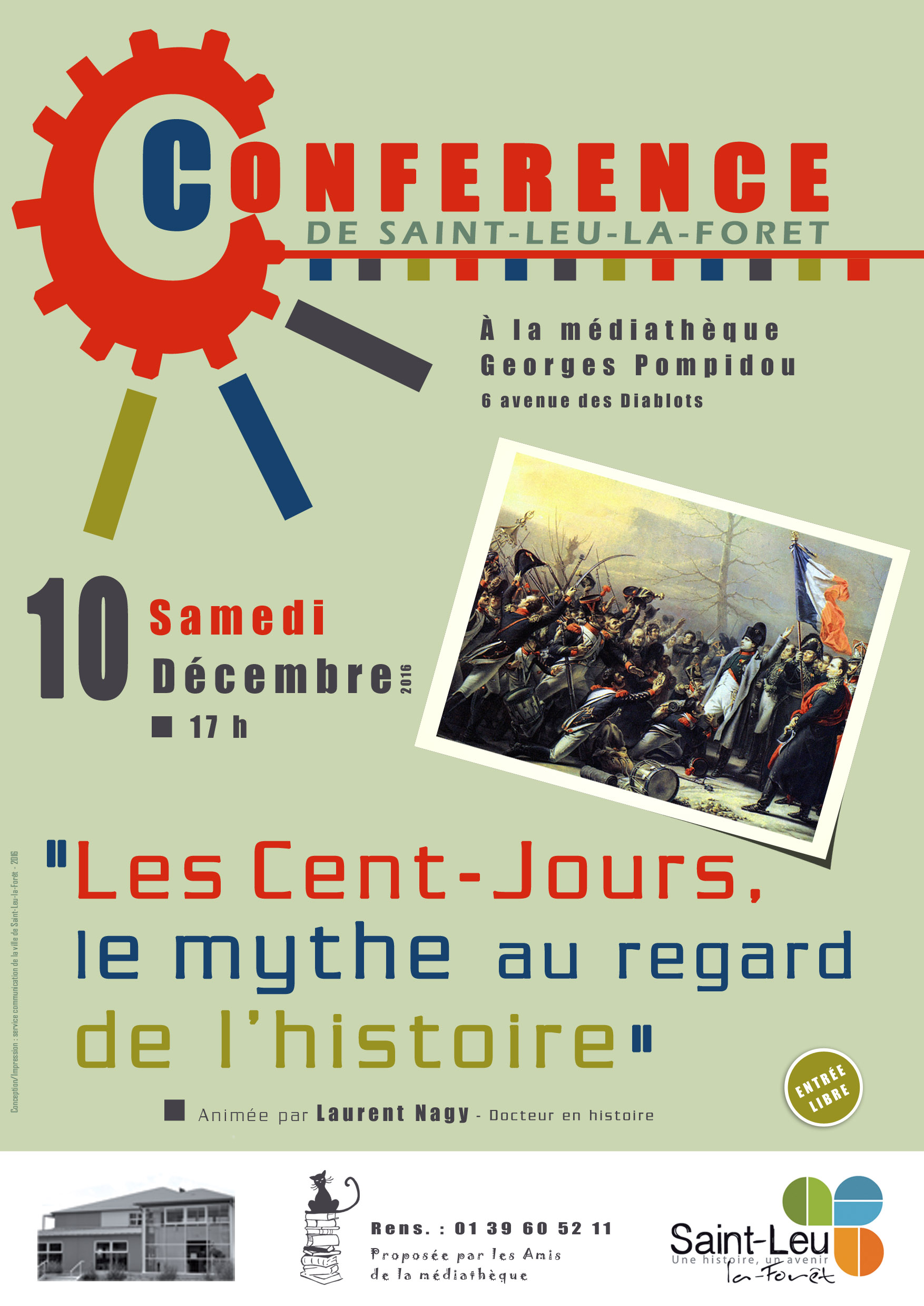 Conférence : "Les Cent-Jours, le mythe au regard de l'histoire"