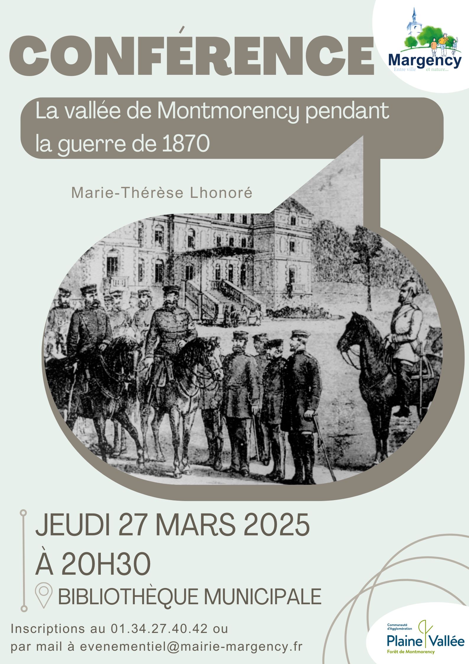 Conférence 1870 Vallée de Montmorency