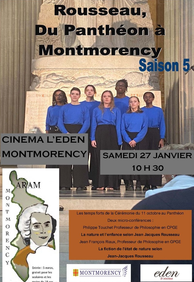 Rousseau du Panthéon à Montmorency - 2024