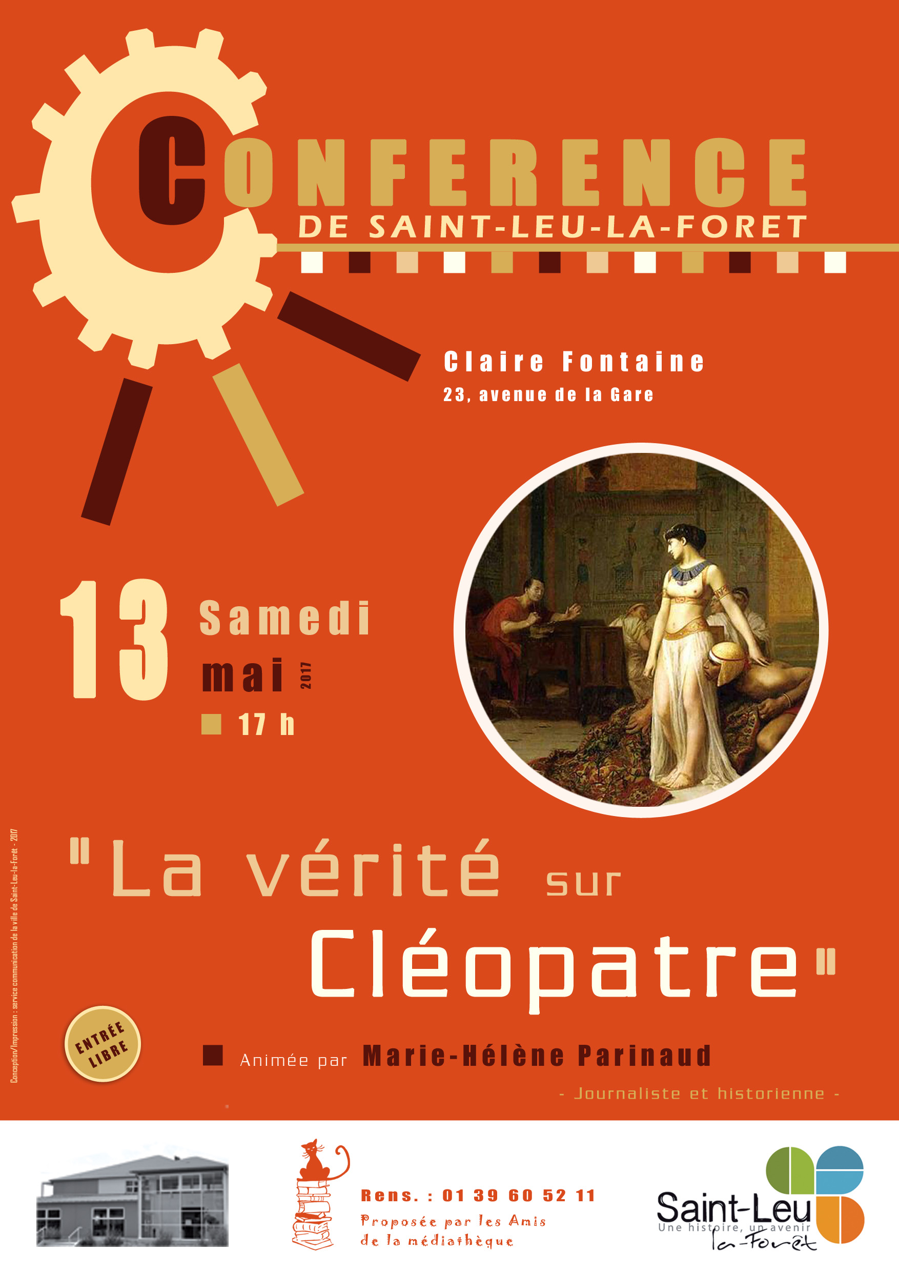 Conférence consacrée à Cléopâtre