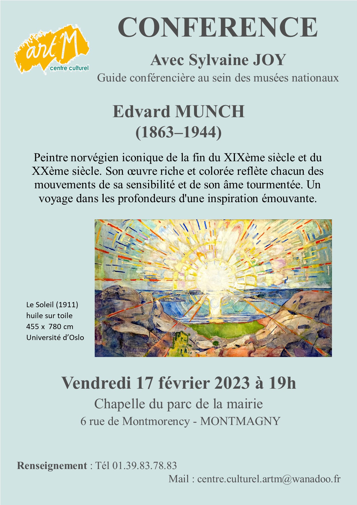 Conférence Edvard Munch