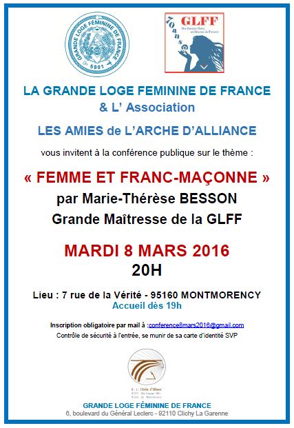 Conférence de la GLFF