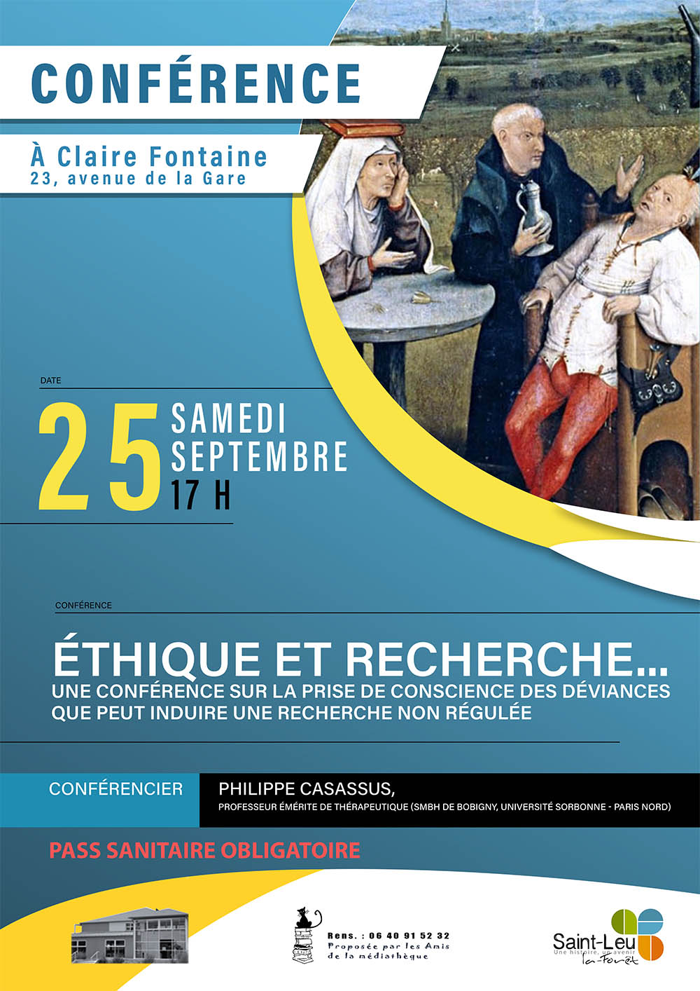 Conférence : Ethique et recherche