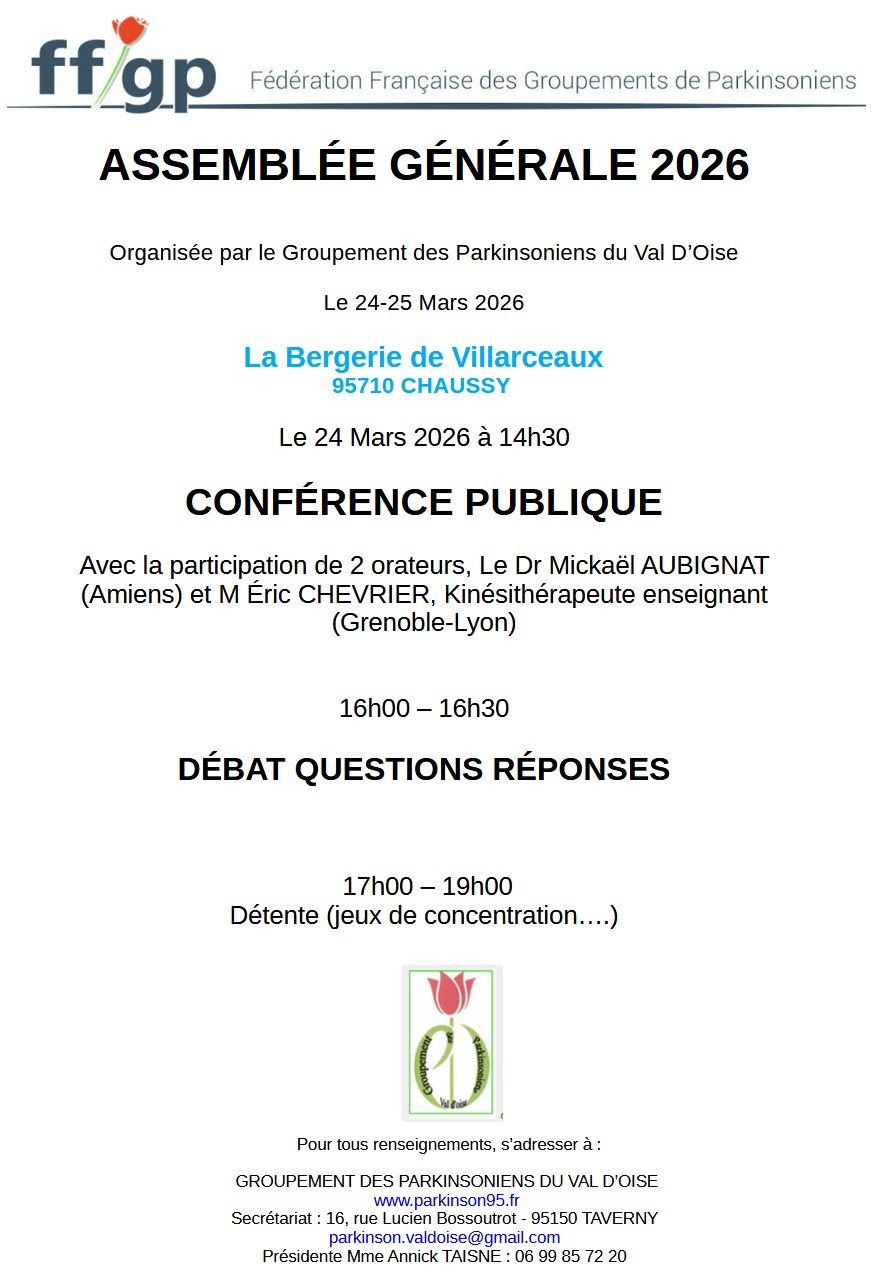 Conf&eacute;rence Chaussy - 24 mars 2026