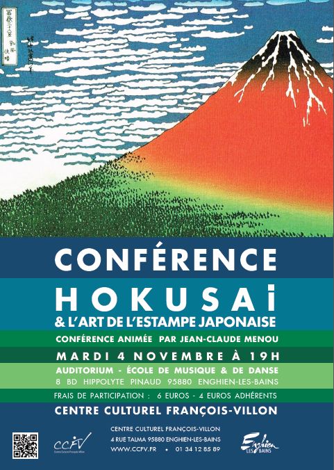 CONF2RENCE HOKUSAI à ENGHIEN