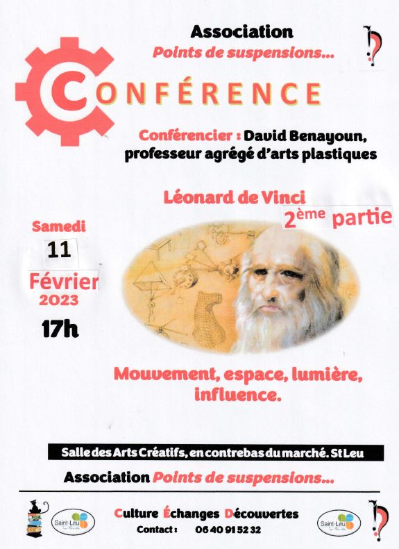 Conférence Leonard de Vinci - 11 février 2023